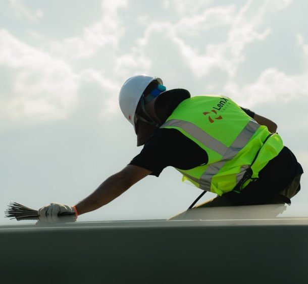solar panel installation